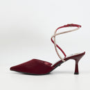 Butterfly Feet Paige 2 Heel - Burgundy footwear Butterfly Feet