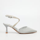 Butterfly Feet Paige 2 Heel - Silver footwear Butterfly Feet