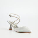 Butterfly Feet Paige 2 Heel - Silver footwear Butterfly Feet