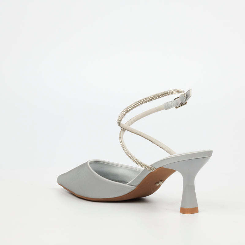 Butterfly Feet Paige 2 Heel - Silver footwear Butterfly Feet