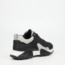Urbanart Palaid 10 Faux Nubuck Sneaker - Black footwear UBRT