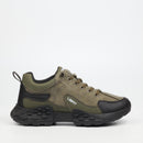 Urbanart Palaid 10 Faux Nubuck Sneaker - Olive footwear UBRT