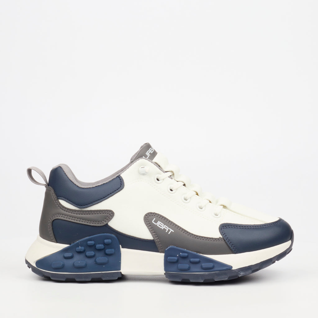 Urbanart Palaid 10 Faux Nubuck Sneaker - White footwear UBRT