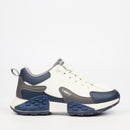 Urbanart Palaid 10 Faux Nubuck Sneaker - White footwear UBRT