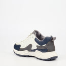 Urbanart Palaid 10 Faux Nubuck Sneaker - White footwear UBRT