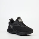 Urbanart Palaid 11 Knit Sneaker - Black footwear UBRT