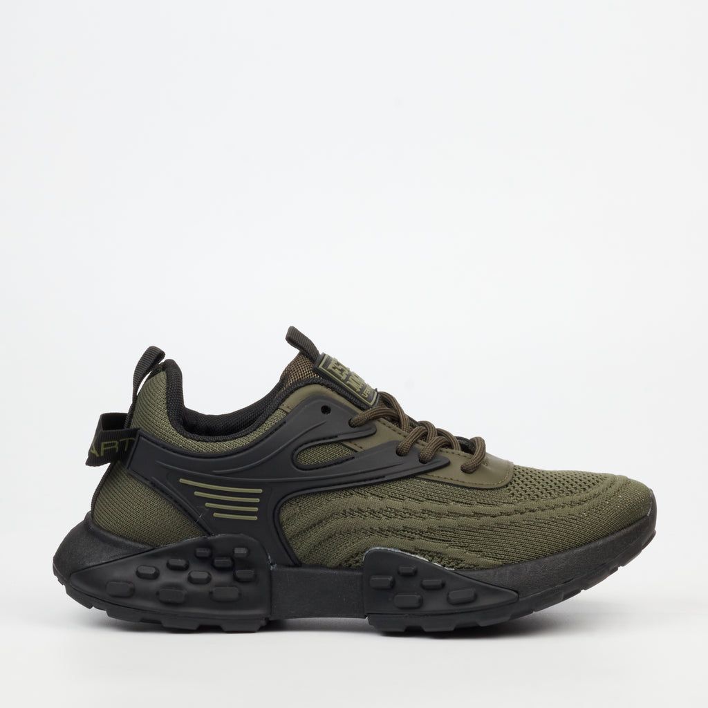 Urbanart Palaid 11 Knit Sneaker - Olive footwear UBRT