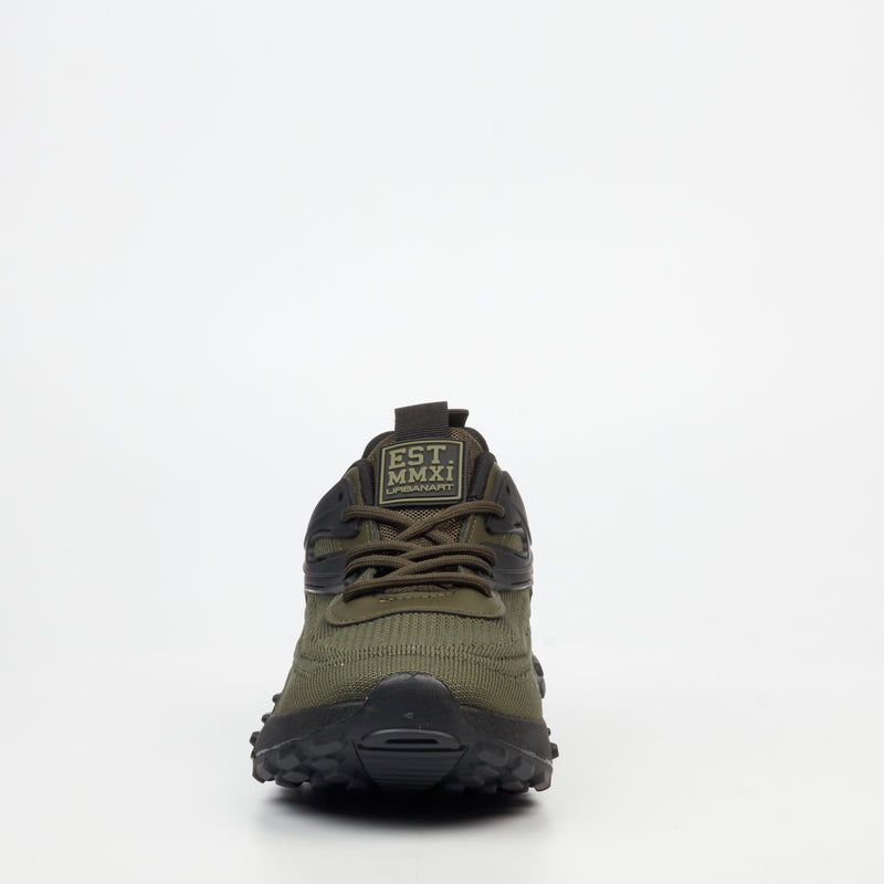 Urbanart Palaid 11 Knit Sneaker - Olive footwear UBRT