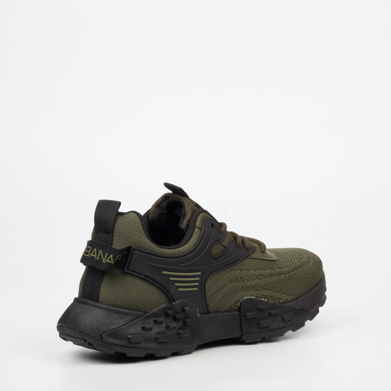 Urbanart Palaid 11 Knit Sneaker - Olive footwear UBRT