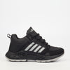 Urbanart Palaid 13 Faux Nubuck / Lycra Sneaker - Black footwear UBRT