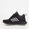 Urbanart Palaid 13 Faux Nubuck / Lycra Sneaker - Black footwear UBRT