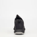Urbanart Palaid 13 Faux Nubuck / Lycra Sneaker - Black footwear UBRT