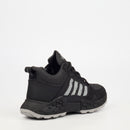 Urbanart Palaid 13 Faux Nubuck / Lycra Sneaker - Black footwear UBRT