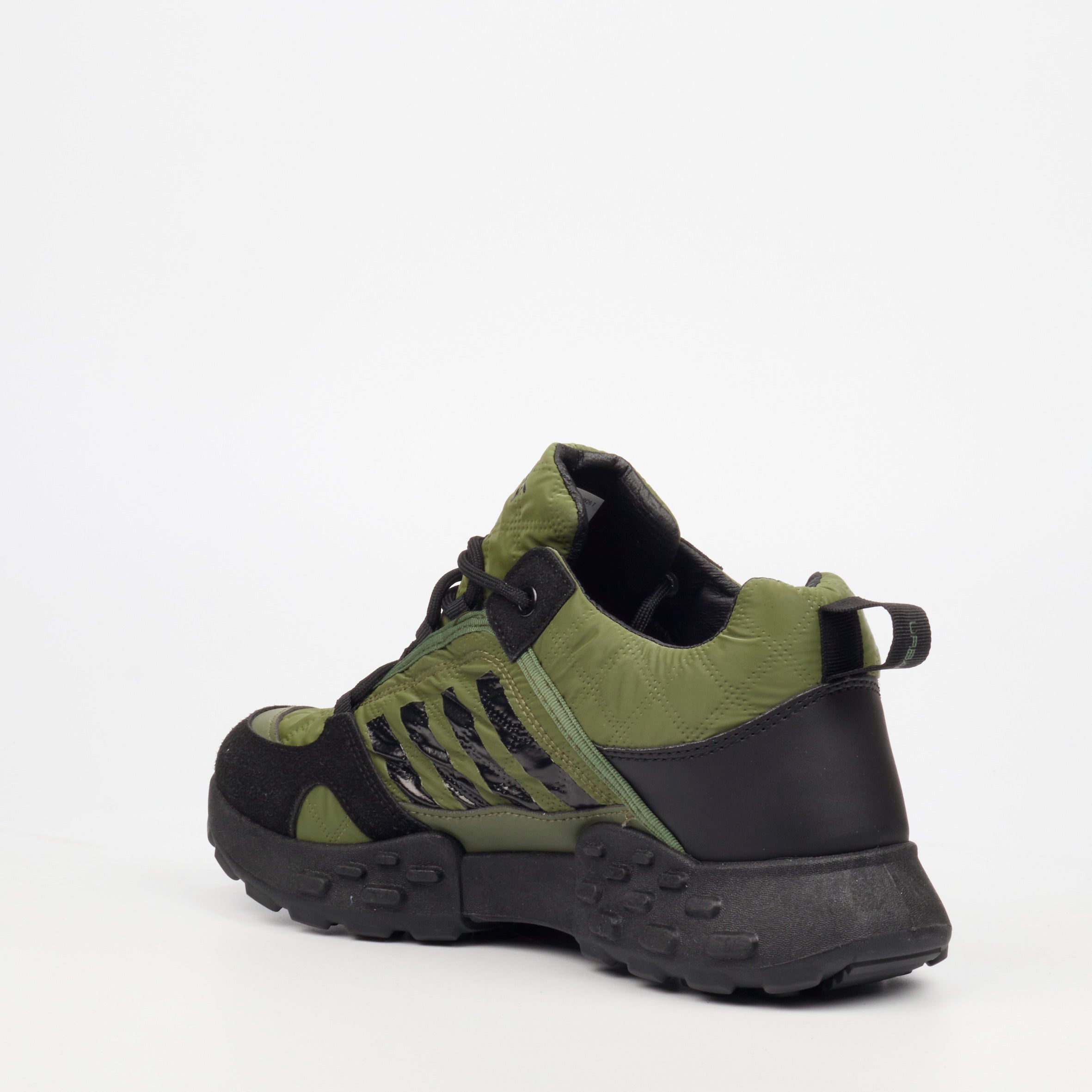Urbanart Palaid 13 Faux Nubuck / Lycra Sneaker - Olive footwear UBRT