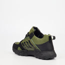 Urbanart Palaid 13 Faux Nubuck / Lycra Sneaker - Olive