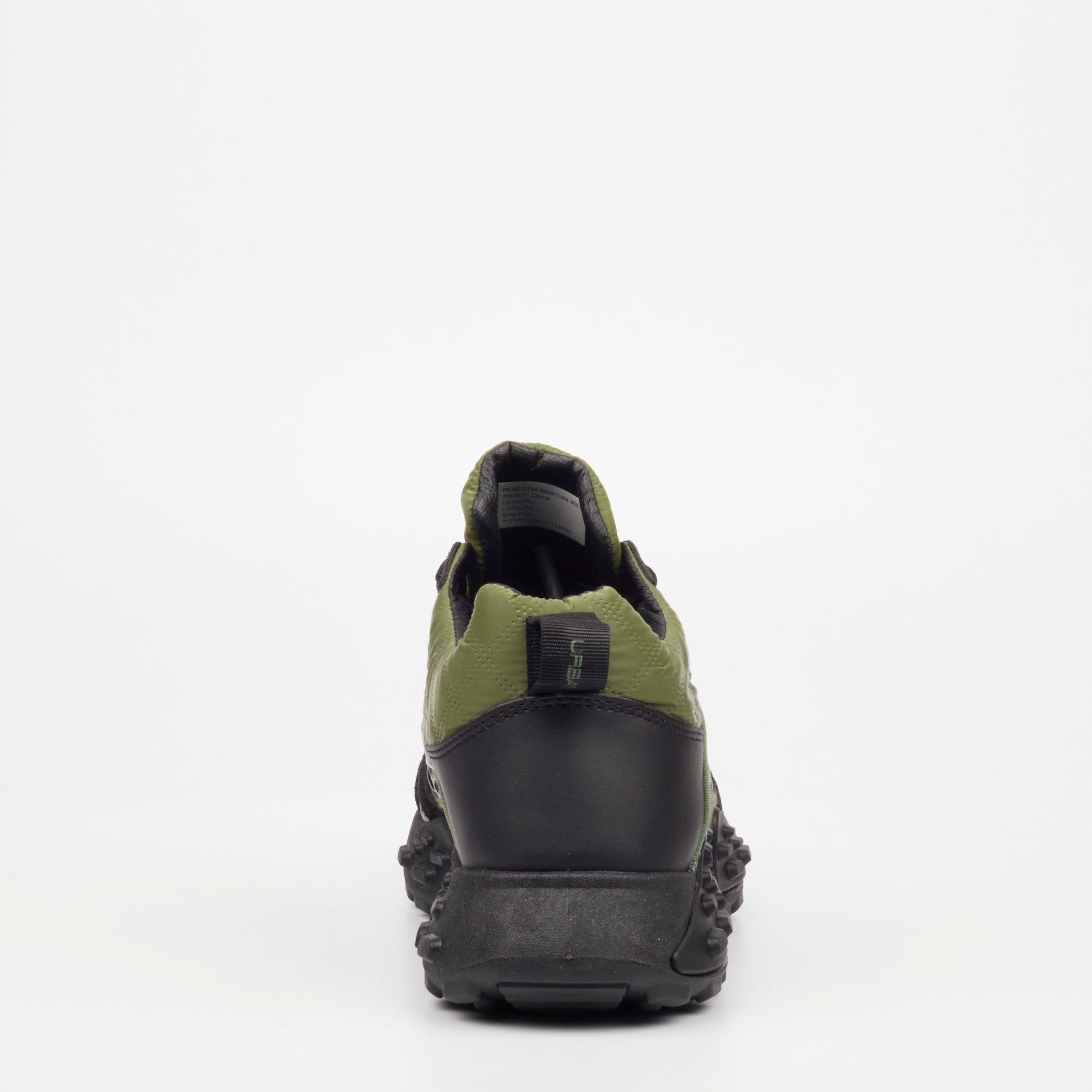 Urbanart Palaid 13 Faux Nubuck / Lycra Sneaker - Olive footwear UBRT