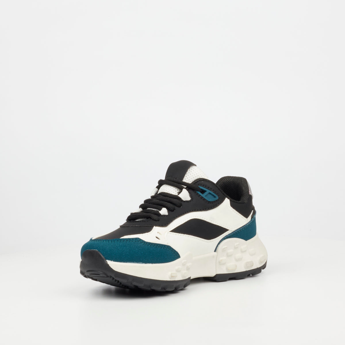 Urbanart Palaid 19 Faux Wax / Faux Suede Sneaker - Black (Kids)