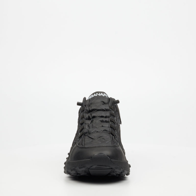 Urbanart Palaid 4 Print Sneaker - Black footwear UBRT