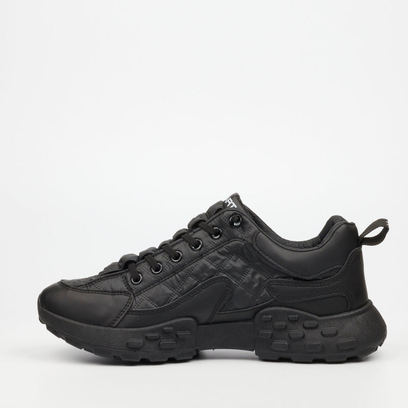 Urbanart Palaid 4 Print Sneaker - Black footwear UBRT