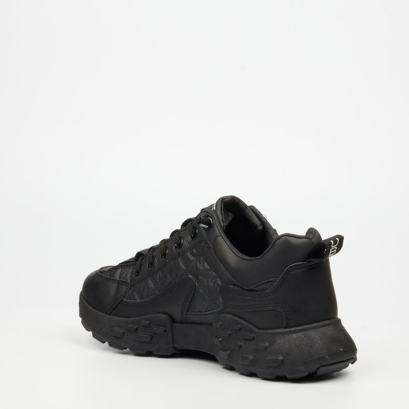 Urbanart Palaid 4 Print Sneaker - Black footwear UBRT