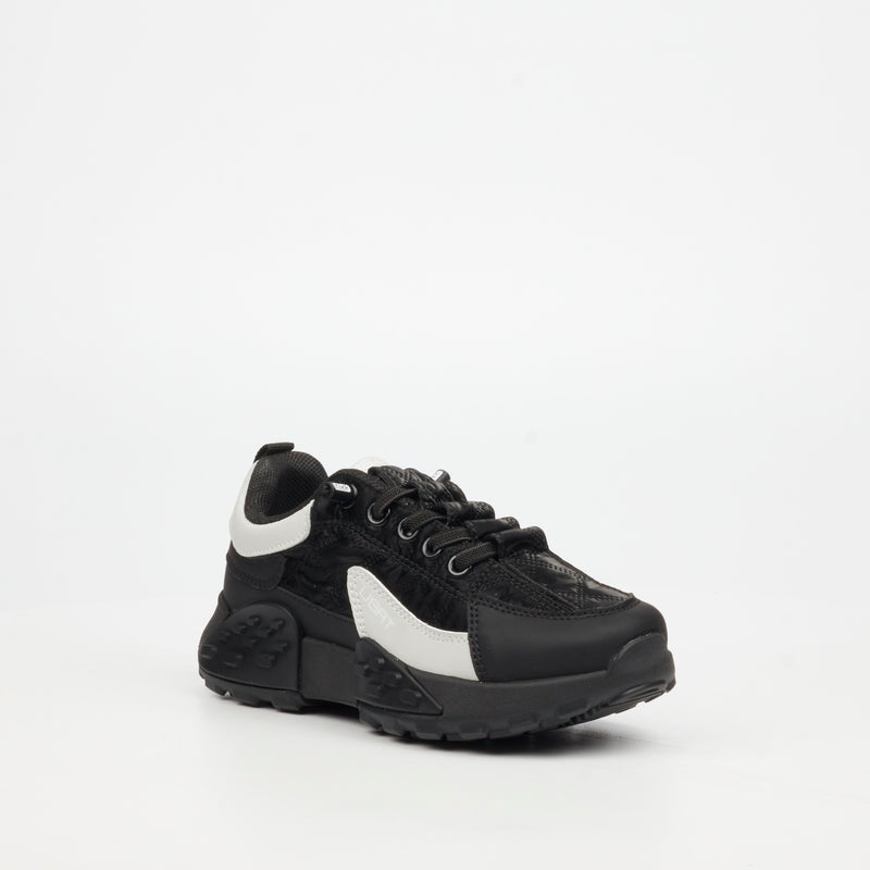 Urbanart Palaid 4 Lycra Sneaker - Black (kids) footwear UBRT