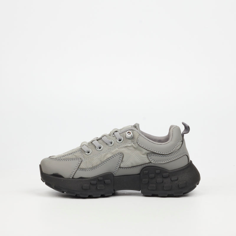 Urbanart Palaid 4 Lycra Sneaker - Grey (kids) footwear UBRT