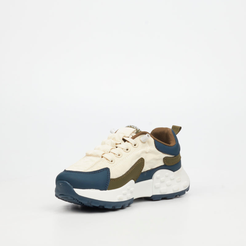 Urbanart Palaid 4 Lycra Sneaker - Navy (kids) footwear UBRT