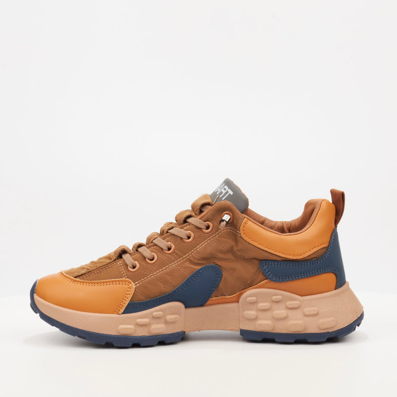 Urbanart Palaid 4 Print Sneaker - Tan footwear UBRT