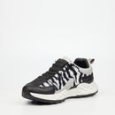 Urbanart Palaid 4 Print Sneaker - Black footwear UBRT