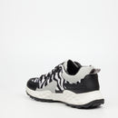 Urbanart Palaid 4 Print Sneaker - Black footwear UBRT