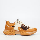 Urbanart Palaid 4 Print Sneaker - Tan footwear UBRT