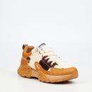 Urbanart Palaid 4 Print Sneaker - Tan footwear UBRT
