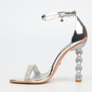 Miss Black Panna 2 Heel - Silver footwear Miss Black