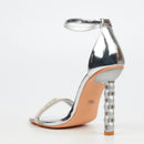 Miss Black Panna 2 Heel - Silver footwear Miss Black