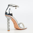 Miss Black Panna 2 Heel - Silver footwear Miss Black