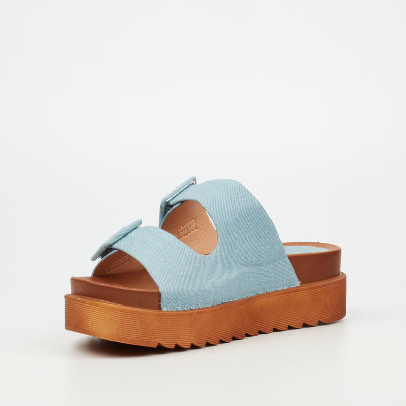 Butterfly Feet Patos 1 Flatform - Blue footwear Butterfly Feet   