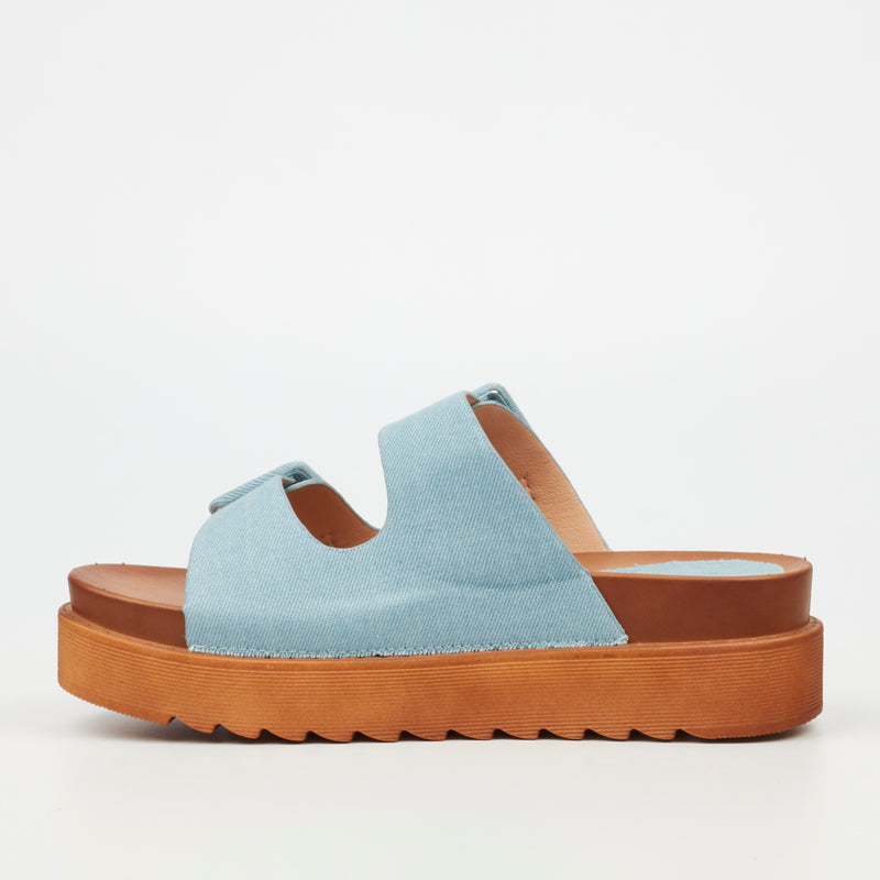 Butterfly Feet Patos 1 Flatform - Blue footwear Butterfly Feet   