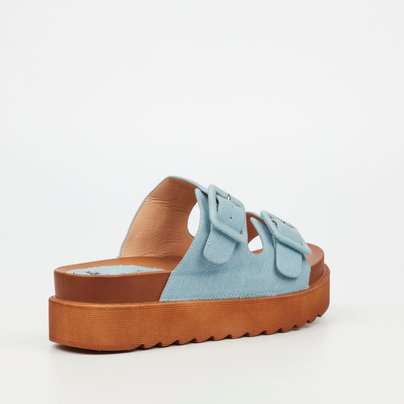 Butterfly Feet Patos 1 Flatform - Blue footwear Butterfly Feet   