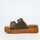 Butterfly Feet Patos 3 Flatform - Olive footwear Butterfly Feet