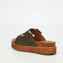 Butterfly Feet Patos 3 Flatform - Olive footwear Butterfly Feet