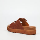 Butterfly Feet Patos 3 Flatform - Tan footwear Butterfly Feet