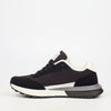 Urbanart Peak 1 Faux Nubuck Sneaker - Black footwear UBRT