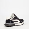 Urbanart Peak 1 Faux Nubuck Sneaker - Black footwear UBRT