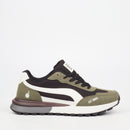 Urbanart Peak 1 Faux Nubuck Sneaker - Olive