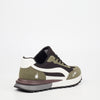 Urbanart Peak 1 Faux Nubuck Sneaker - Olive footwear UBRT