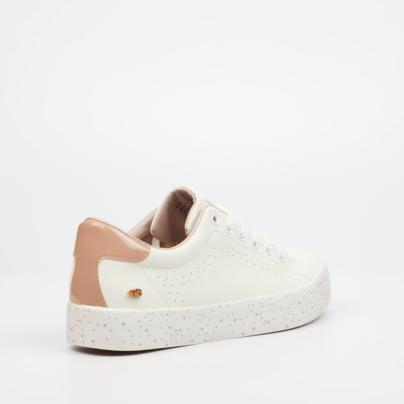 Miss Black Pepa 1 Sneaker - White footwear Miss Black   