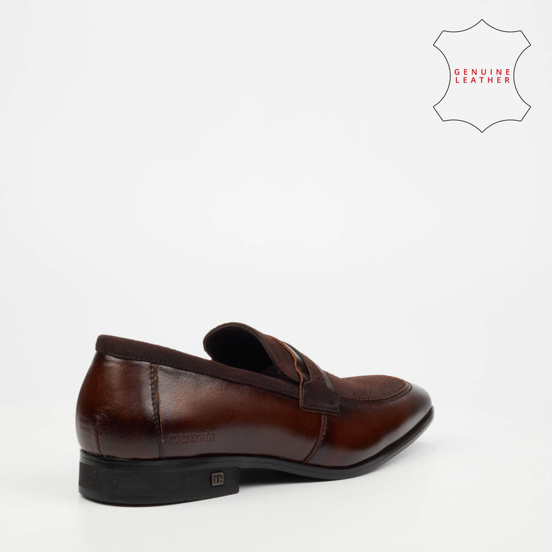Mazerata Peppe 1 Leather - Brown footwear Mazerata   