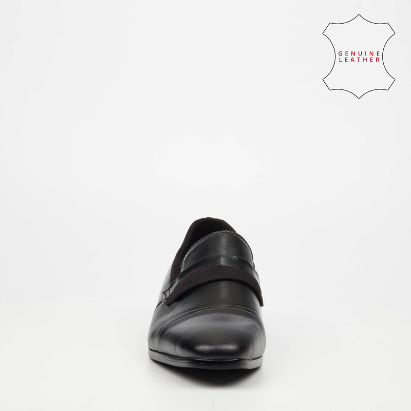 Mazerata Peppe 2 Leather - Black footwear Mazerata   
