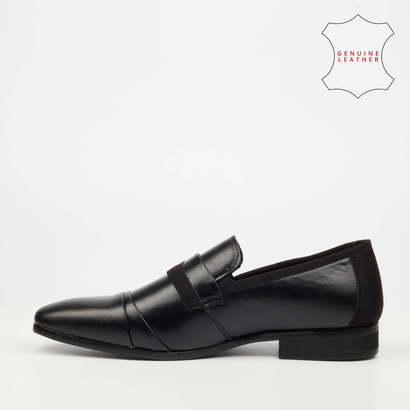 Mazerata Peppe 2 Leather - Black footwear Mazerata   