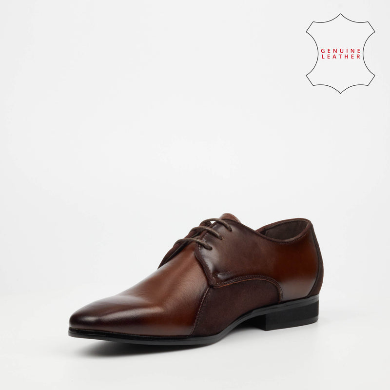 Mazerata Peppe 3 Leather - Brown footwear Mazerata   